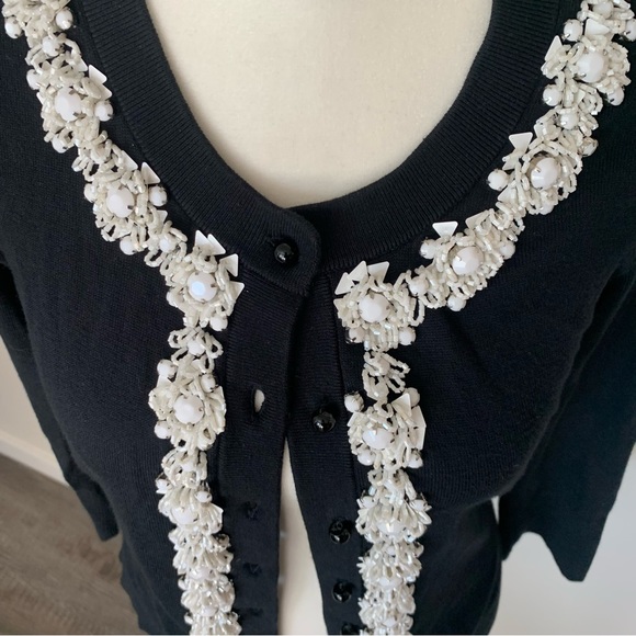 Kate Spade beaded cardigan size xxs - Picture 2 of 9